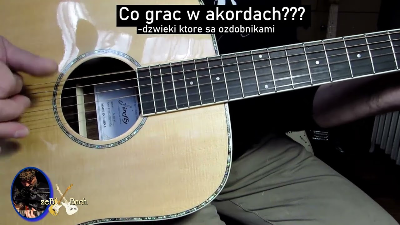 Gitara@zebbach- Akordy +ozdobniki Czesc nr 1