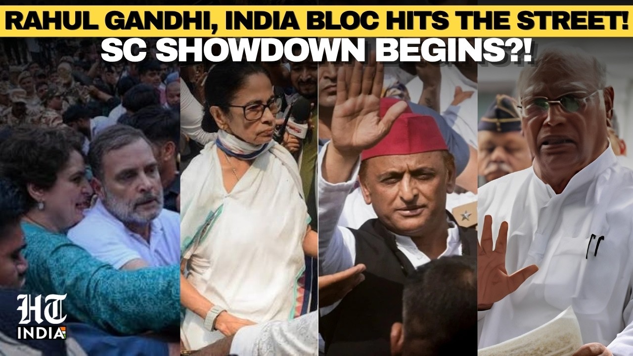 LIVE: Rahul Gandhi, INDIA Bloc March to Supreme Court to File Petition Against CEC Gyanesh Kumar