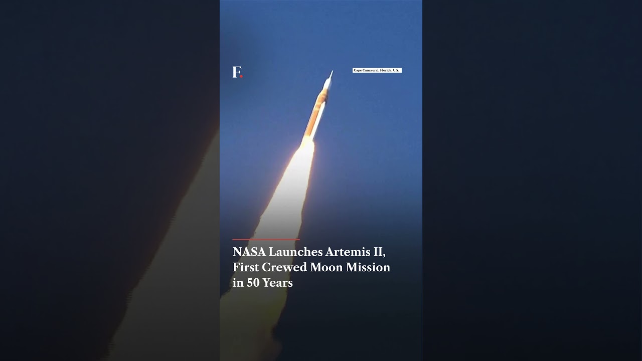 NASA Launches Artemis II, First Crewed Moon Mission in 50 Years | Firstpost