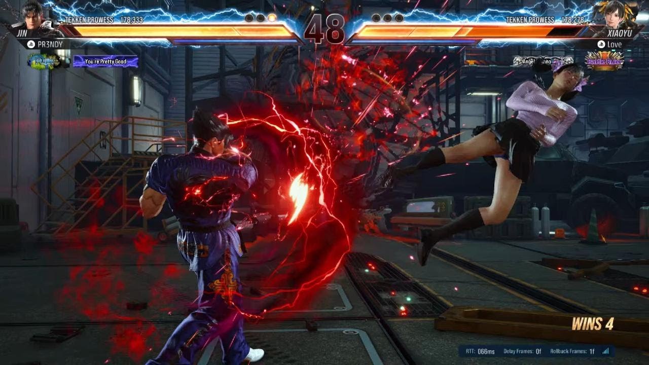 Tekken 8 fujin rank  jin kazama best rounds