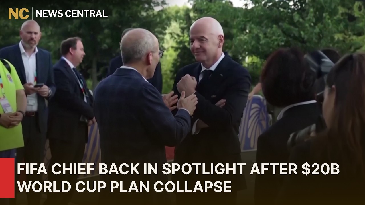 FIFA Chief Infantino Attends Poland Tournament After Abandoning $20 Billion World Cup Plan | AD1W