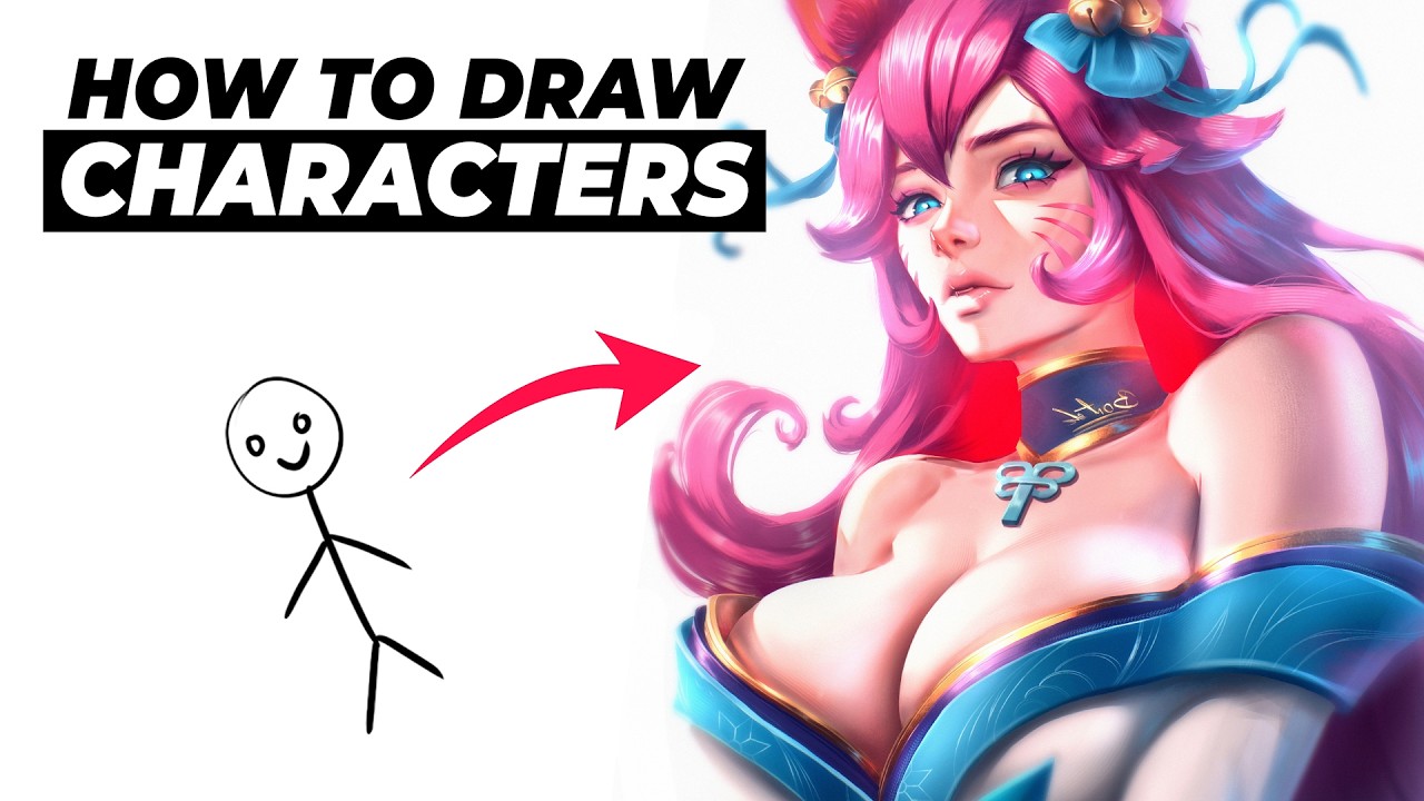 How to Draw BETTER Characters!!