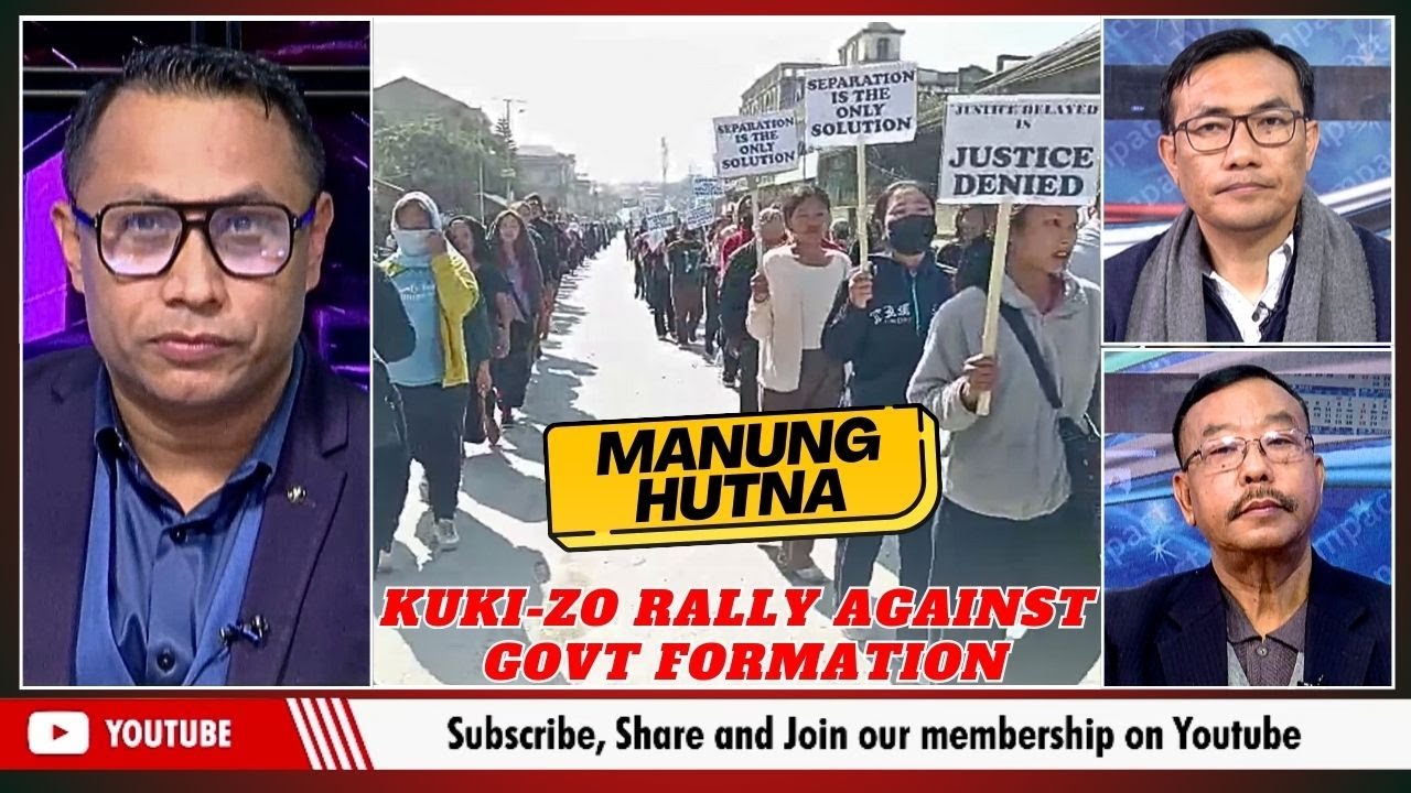 KUKI-ZO RALLY AGAINST GOVT FORMATION  | 14 JAN 2026