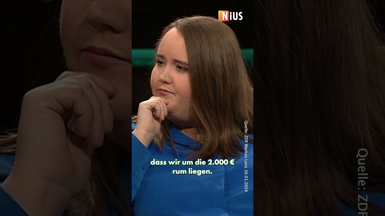 Ricarda Lang schätzt die Durchschnittsrente auf 2.000€ 