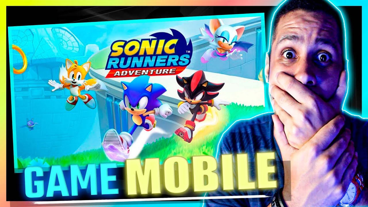 SONIC RUNNERS ADVENTURE – TESTEI ESSE JOGO DE PLATAFORMA 2D  MOBILE DO SONIC E ME SURPREENDI
