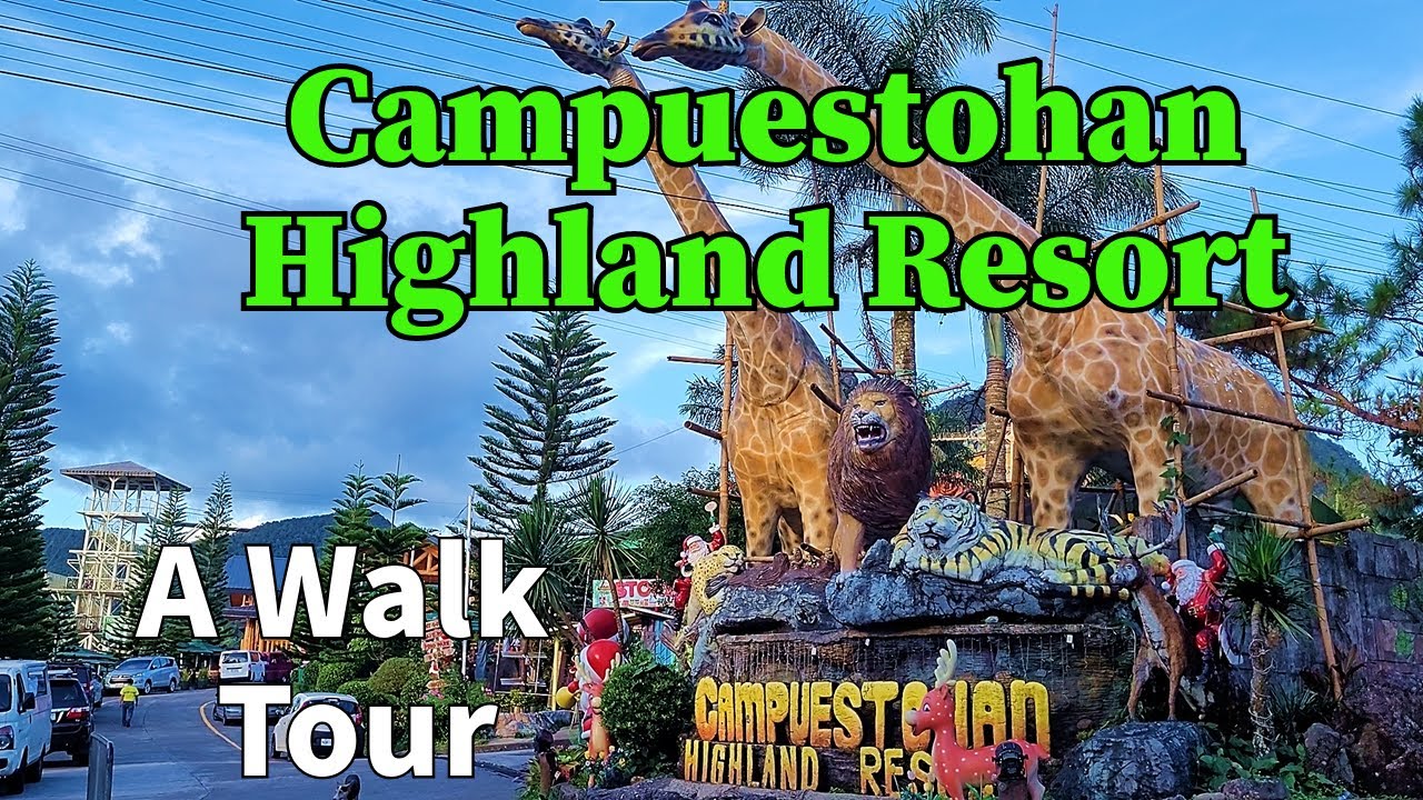 Campuestohan Highland Resort Talisay Negros Occidental Walk Tour | Negros Destinations