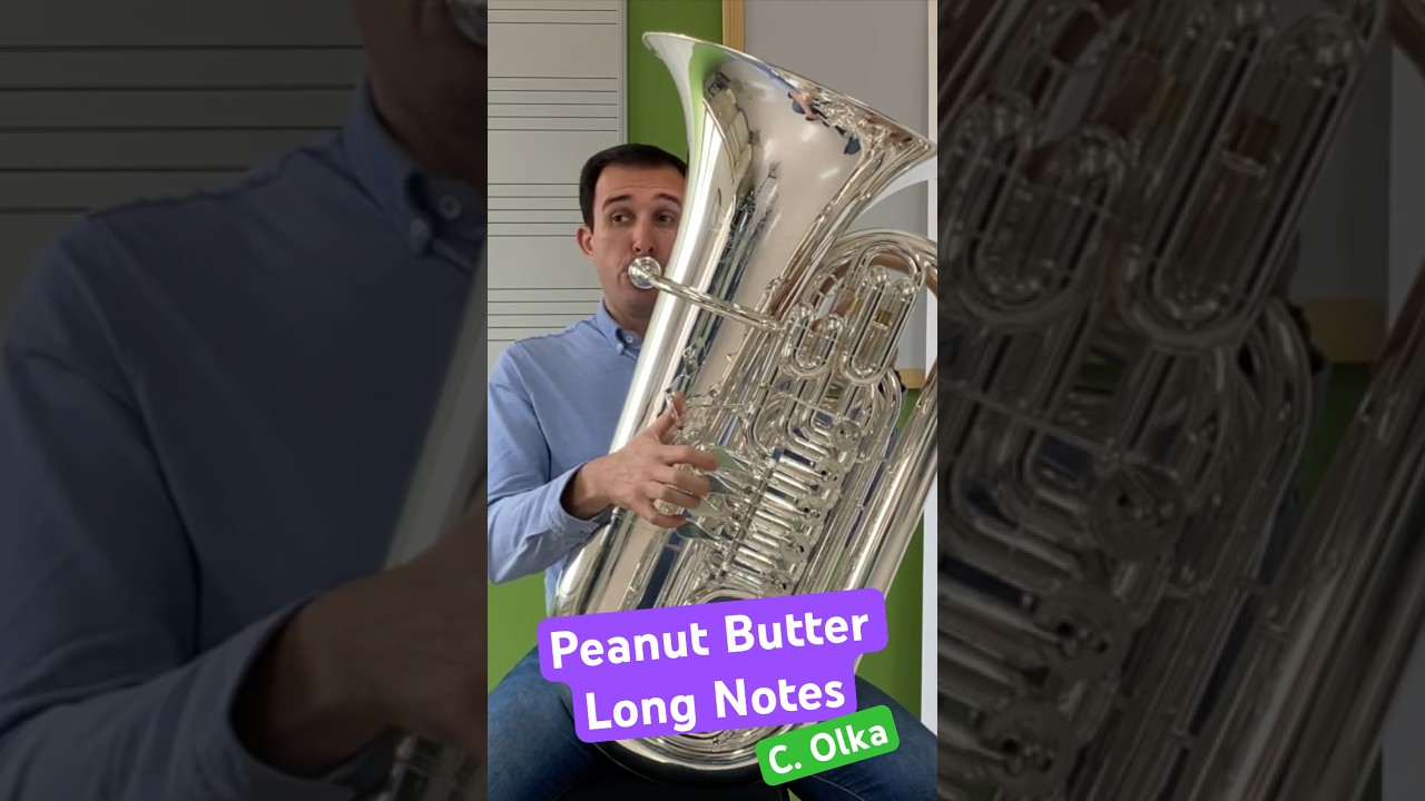 Peanut 🥜 Butter Long Notes con #tuba EASTMAN 624 #davidtuba