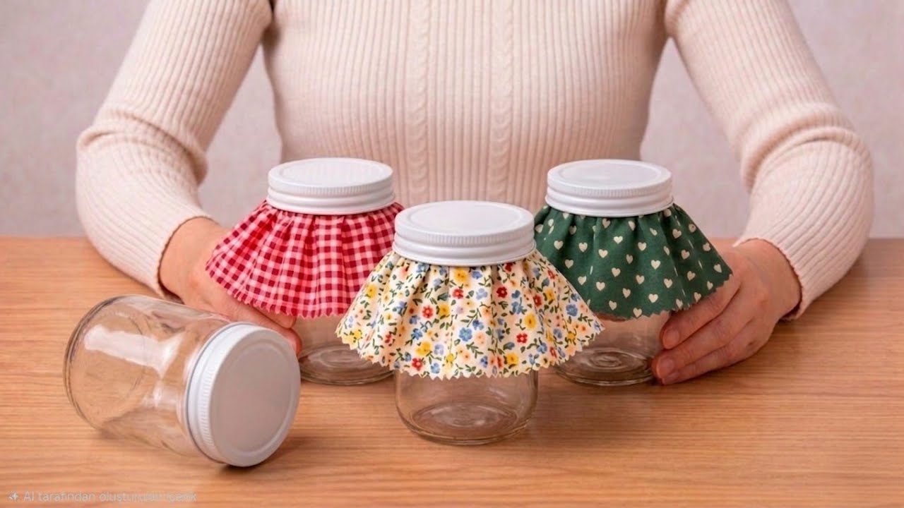 Don&rsquo;t Throw Away Old Glass Jars! ♻️ Amazing DIY Idea You Must Try! 🥰