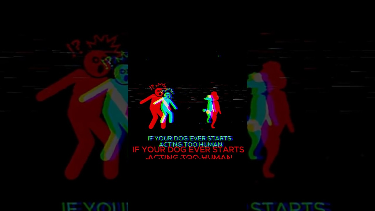 If your dog ever starts acting human… | Analog Horror
