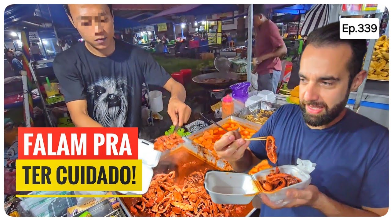 MUITA COMIDA em BALI e a TEMIDA 