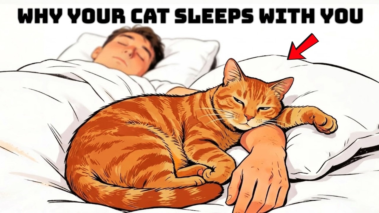 If Your Cat Sleeps With You, THIS Is What It REALLY Means (Most Owners Miss #6)