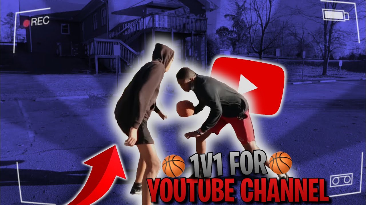 YOUTUBE CHANNEL ON THE LINE!!! BASKETBALL 1V1 AGAINST SELFMADEZAY 🏀