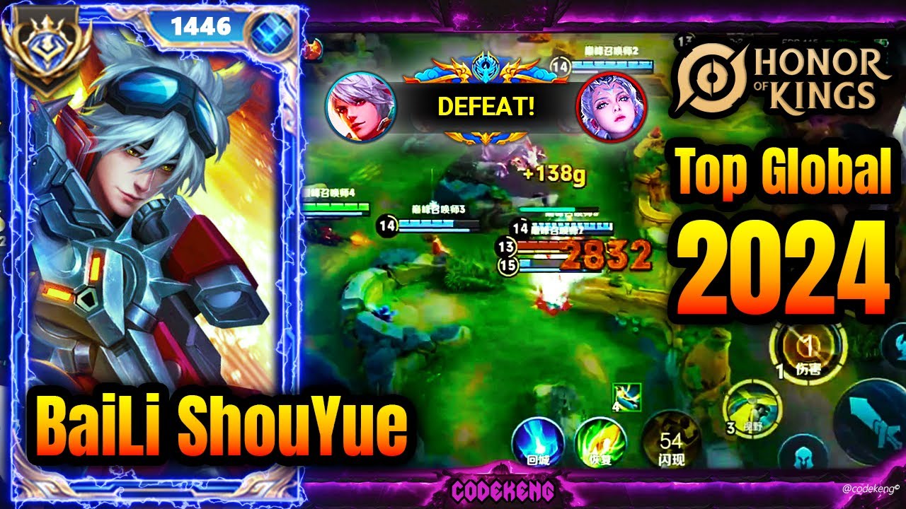 Top Global Gameplay BaiLi 2024 | Honor of Kings Global 2024