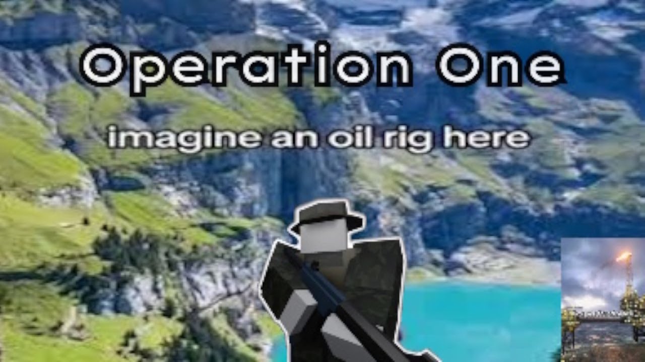 Тестирование карты НОВАЯ НЕФТЯНАЯ ВЫШКА в Operation One Roblox