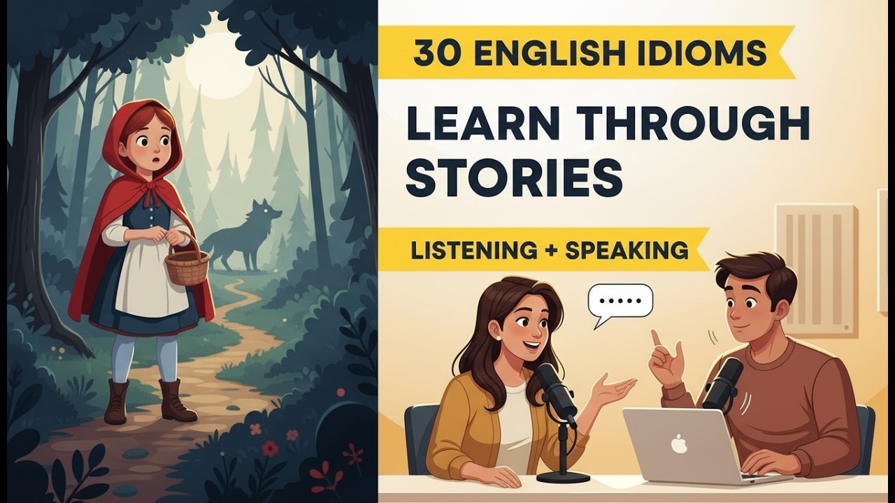 🐺 30 English Idioms Through 