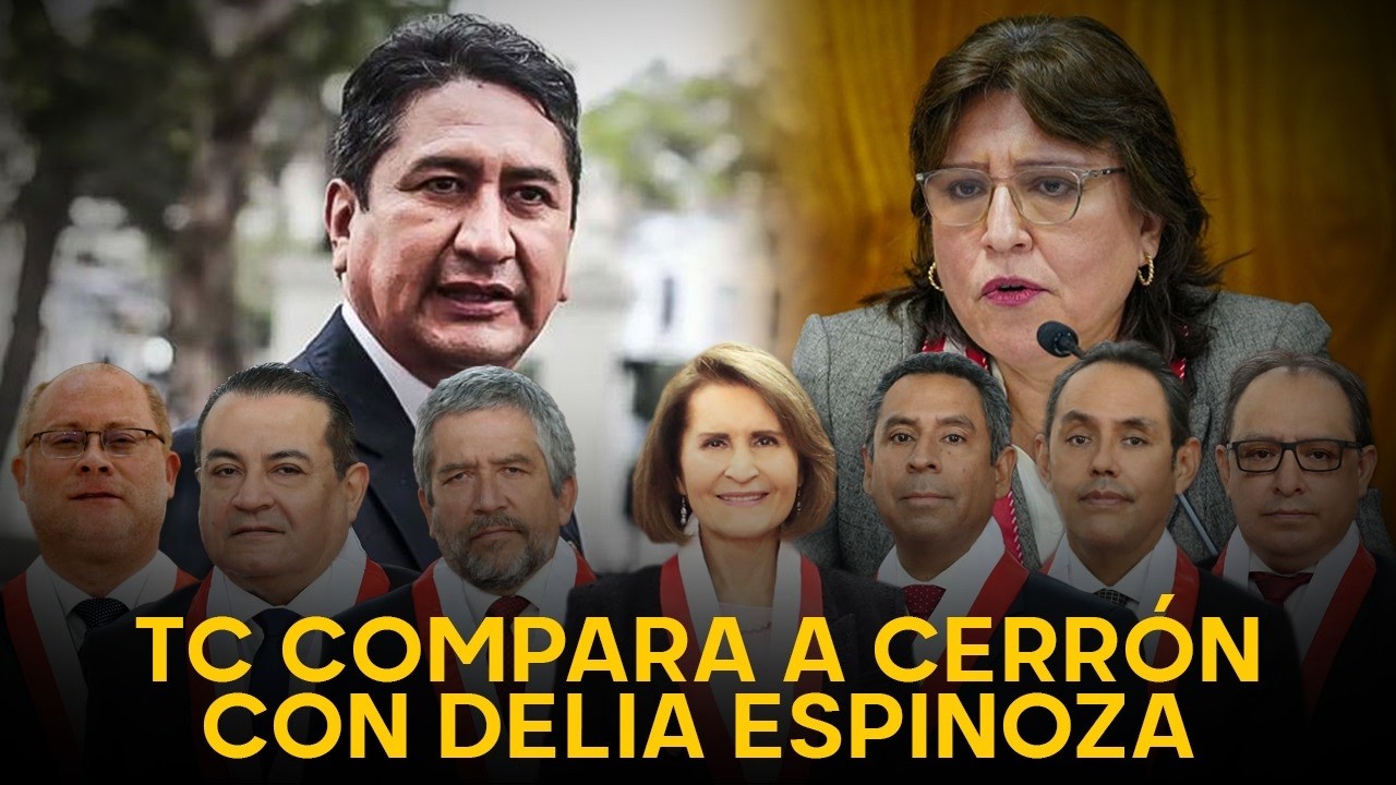 MAGISTRADO del TC compara caso de CERRÓN con DELIA ESPINOZA: Ambos se resistieron a obedecer