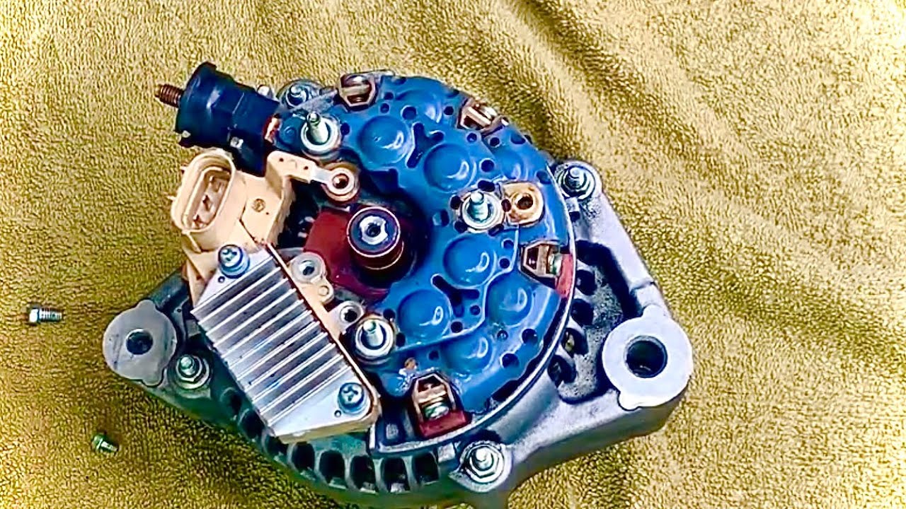 Como reparar un alternador 