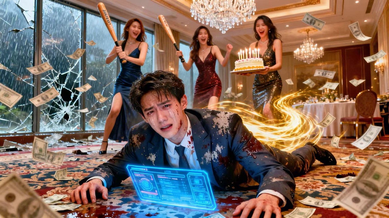 On his birthday, his three adopted sisters kill him for his fortune. He returns, and revenge begins.