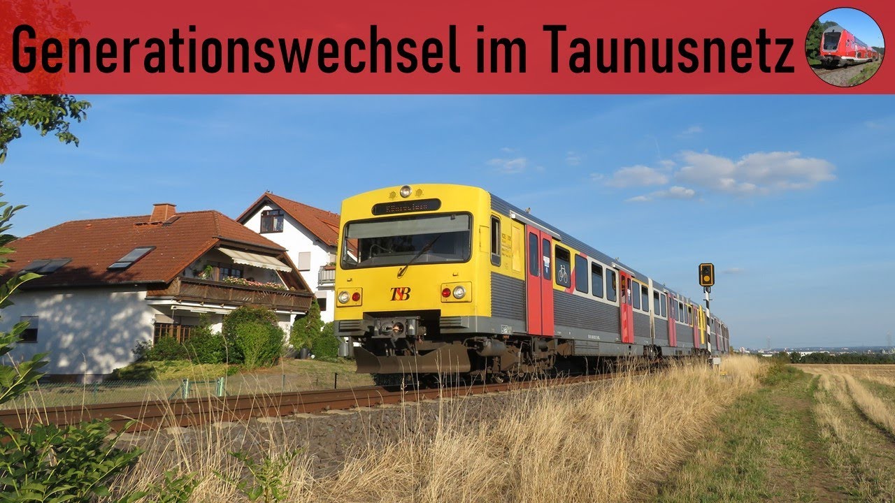 Generationswechsel im Taunusnetz (End of an era in the Taunus railway network)