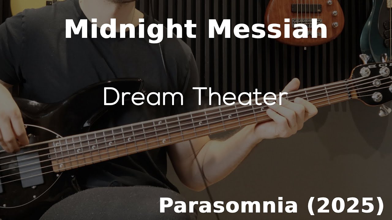 Midnight Messiah - Dream Theater [HD Bass Cover]