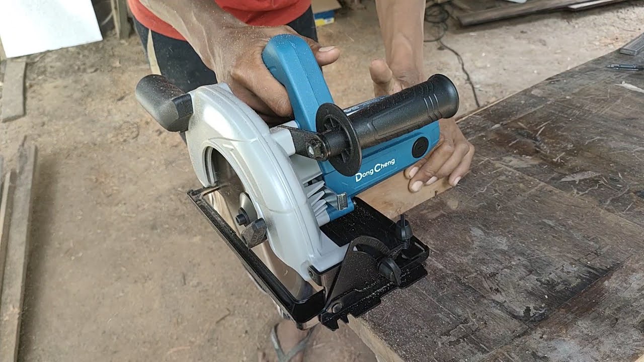 Ternyata Dengan Alat Ini Jadi Lebih Mudah!!Test Dan Review Mesin Circular Saw Dong Cheng DMY02-185SH