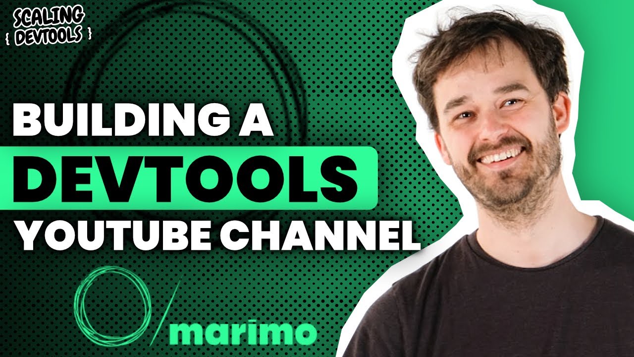 Growing a developer YouTube channel with Vincent from Marimo