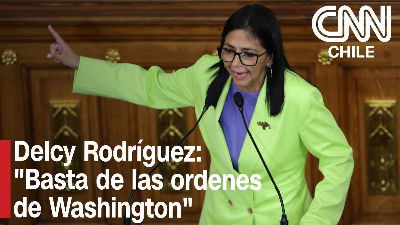 Delcy Rodríguez endurece el tono: 