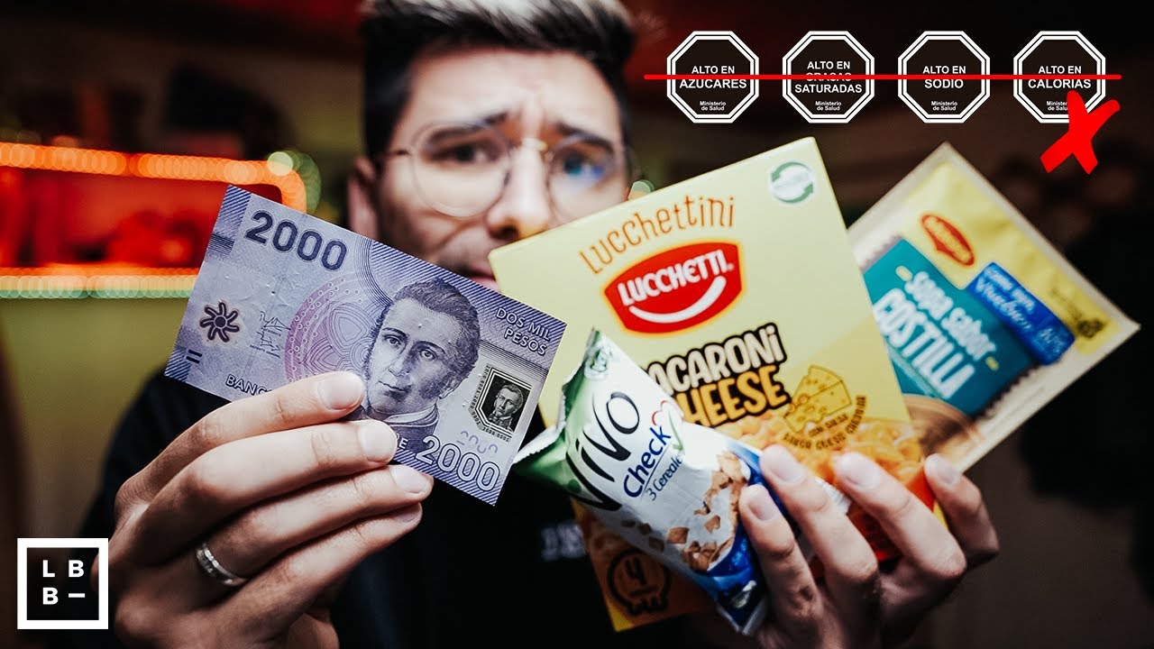 Comiendo con $2.000 pesos al día SIN SELLOS en CHILE!