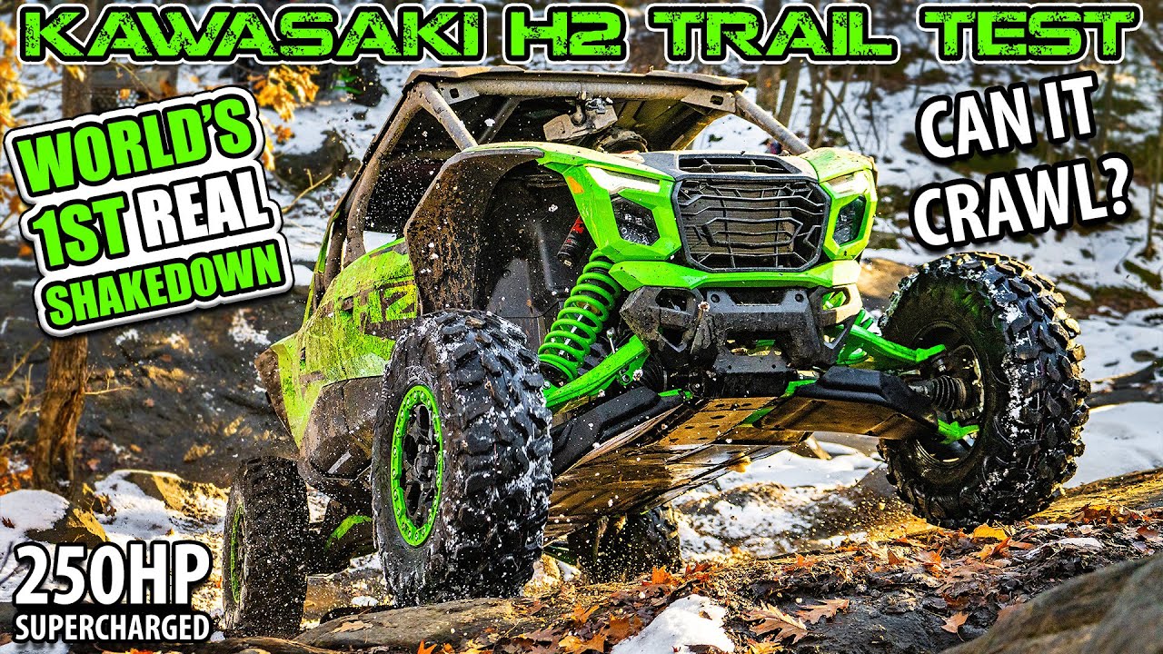 Can It Trail Ride? Kawasaki Teryx5 H2 vs KRX 1000 – 1st Real Test Drive & Trailside Review