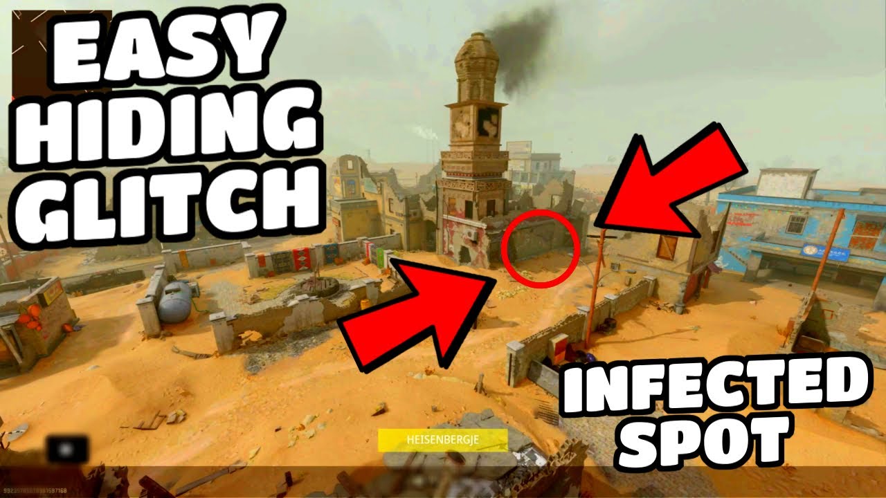 MW2 GLITCHES NEW EASY SOLO GLITCH SPOT FOR INFECTED ON TARAQ INVISIBLE HIDING ON MODERN WARFARE 2