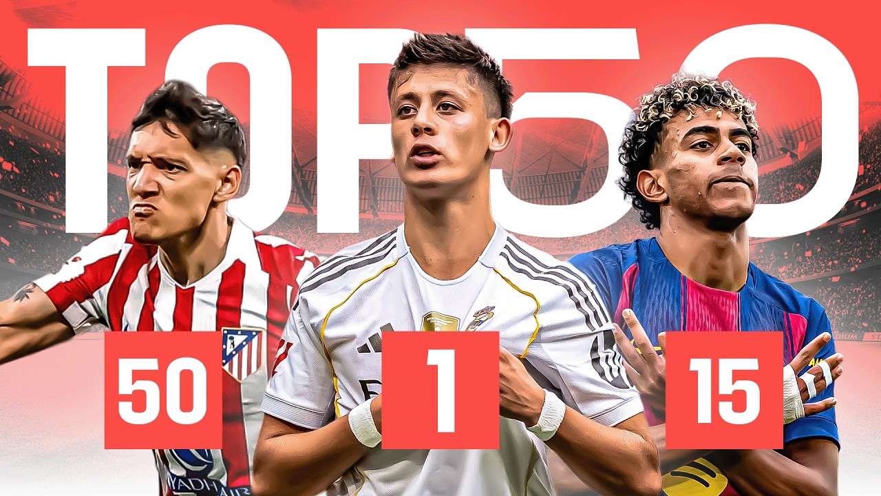 Las 50 MEJORES GOLES hasta la fecha en LALIGA 2025/26 🔥