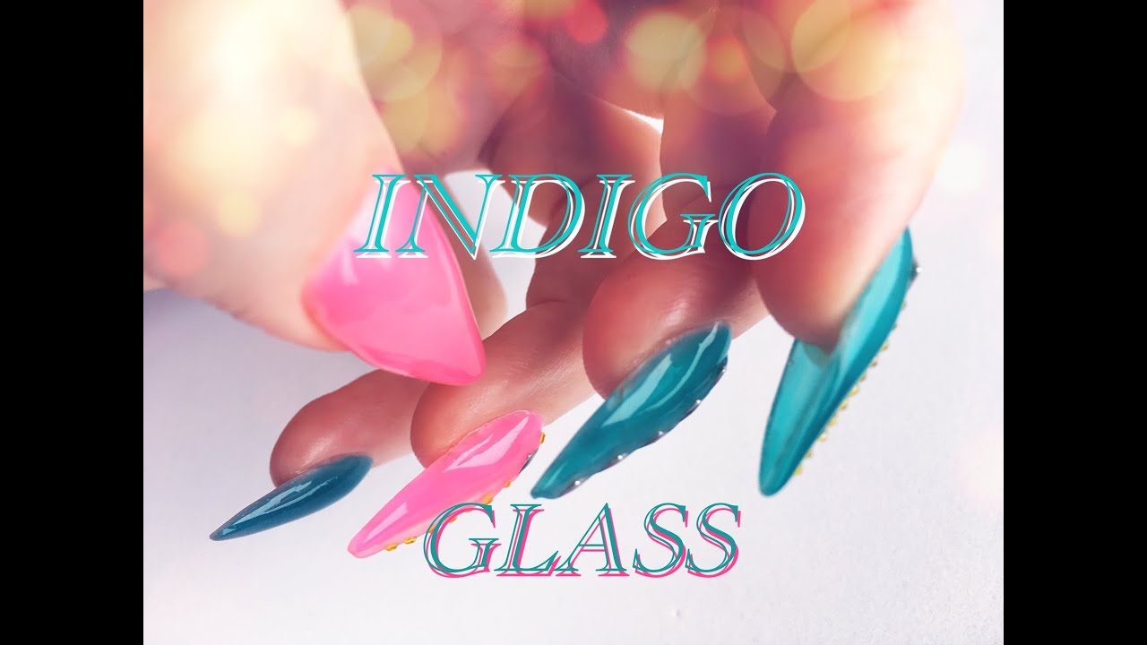 Indigo Glass żel hybrydowy | Próba