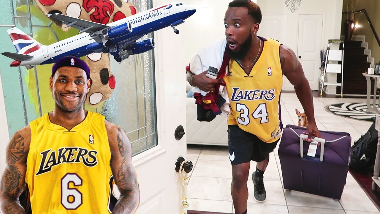 LEBRON JAMES JOINS THE LA LAKERS!! I'M MOVING TO LA TO FOLLOW!