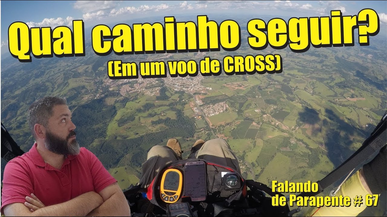 Qual caminho seguir no CROSS - Falando de Parapente - Ricardo Chiessi