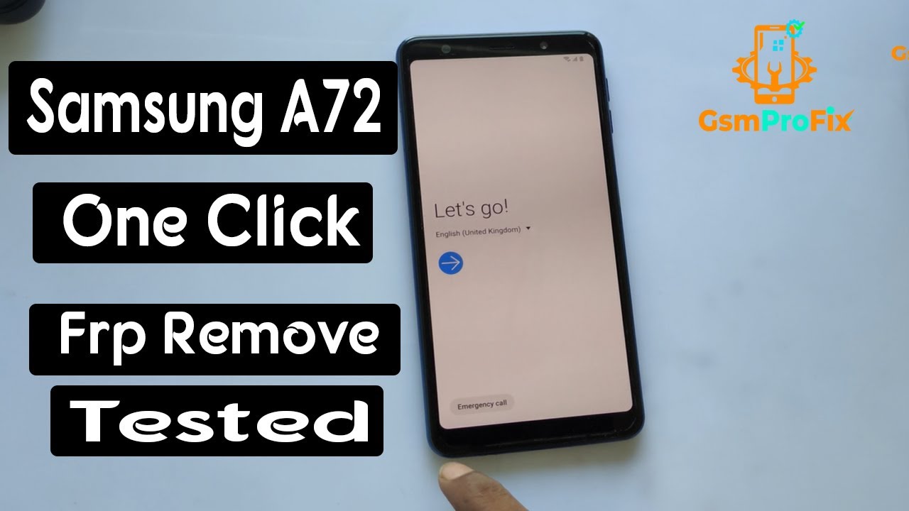 Samsung FRP Bypass || Samsung A72 Frp Bypass / One Click Frp Done / Free Frp Tool
