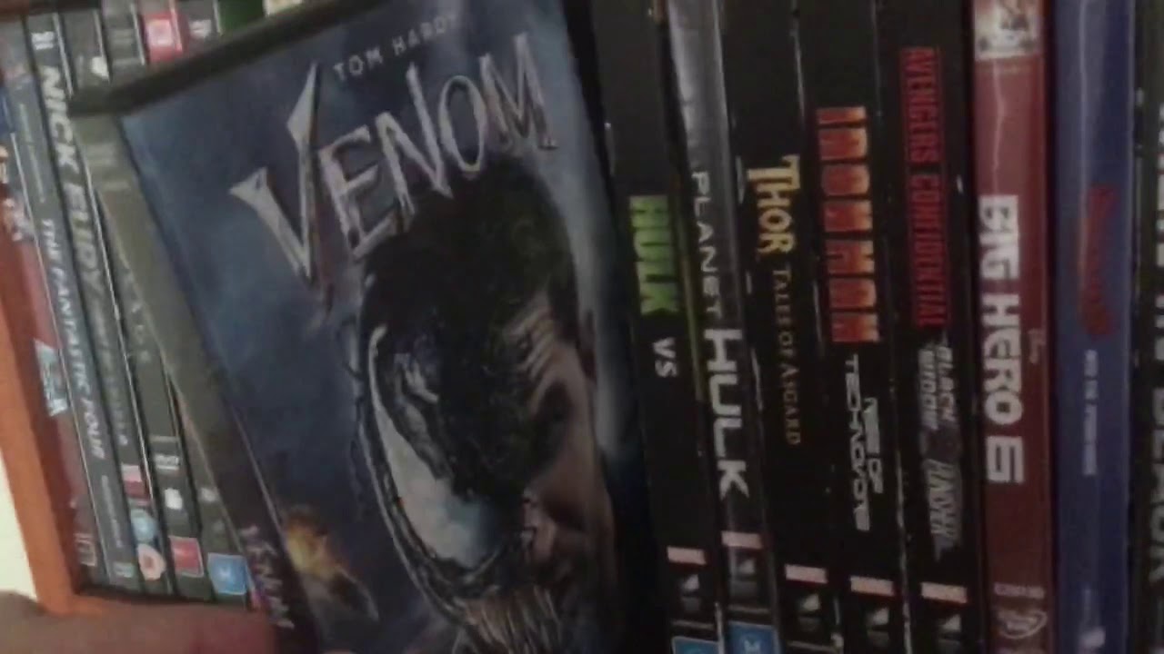 Marvel DVD and Blu Ray Collection
