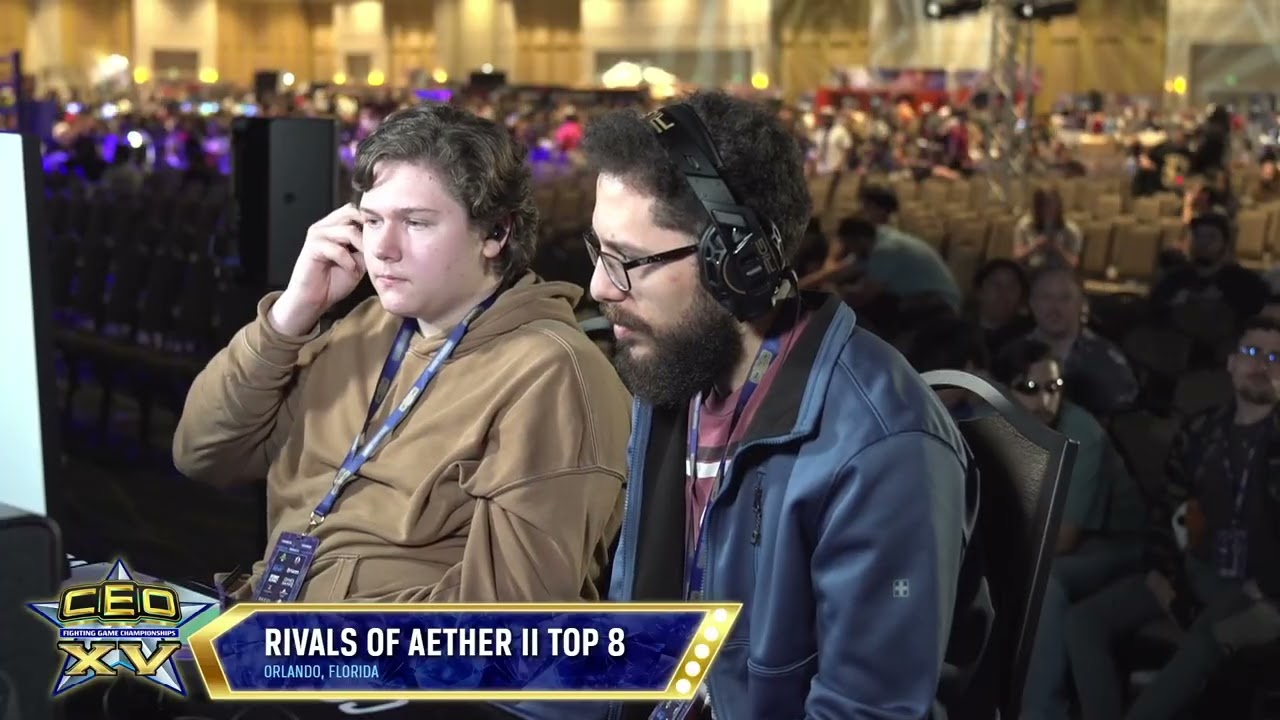 CEO 2025 Rivals of Aether II Top 8 Stango, CakeAssault, Marlon, Sophilo, Ant, elkiies, ZeeBee, Acorn