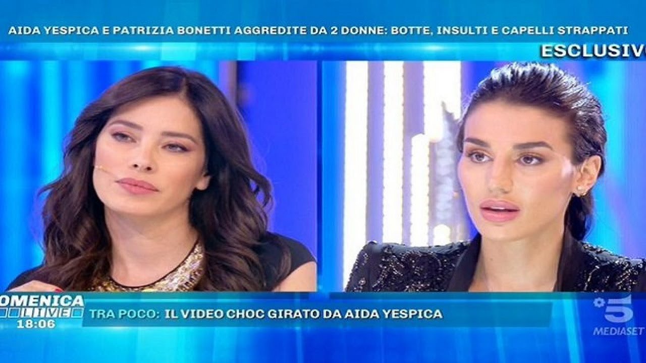 Patrizia Bonetti in lacrime a Domenica Live dopo l’aggressione subita in un cinema