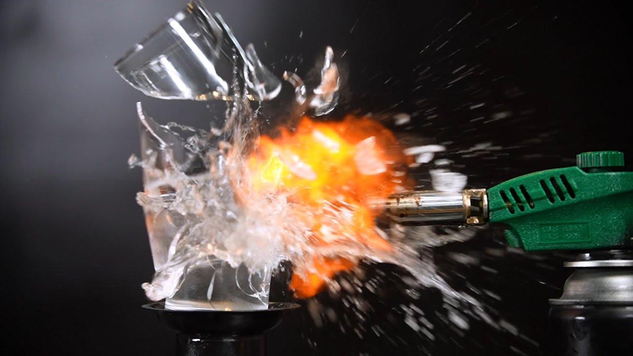 Experiment test with Gas torch  / PART 01