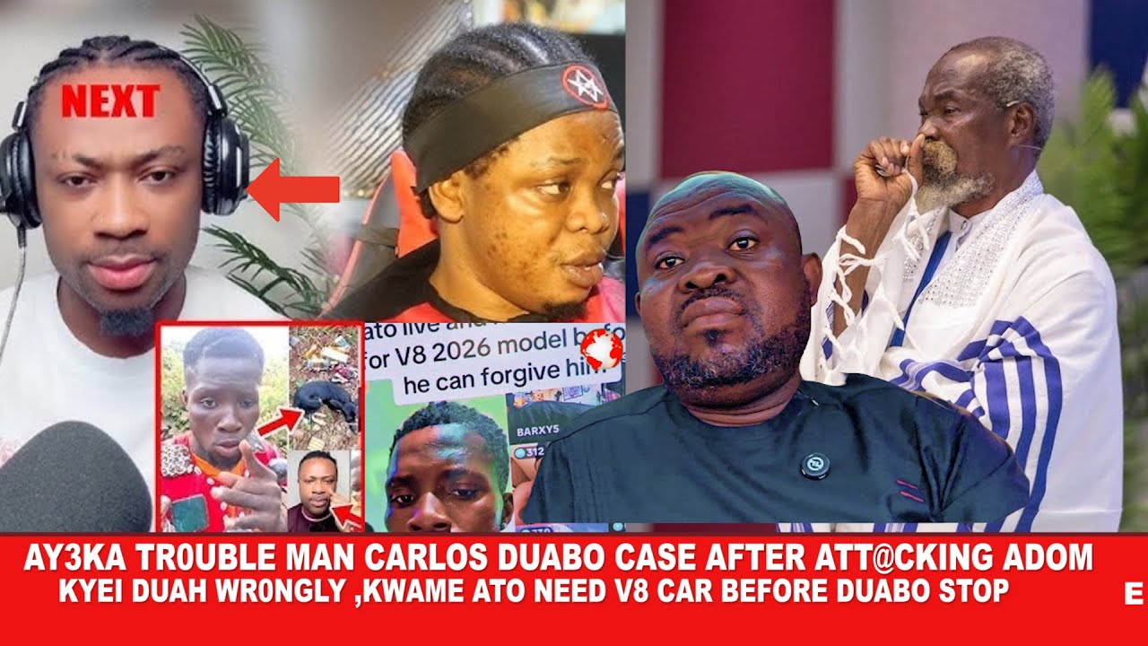 Asu Trouble man Carlos Duabo case after att@ckng Adom Kyei Duah wr0ngly now see pr0blems he going th