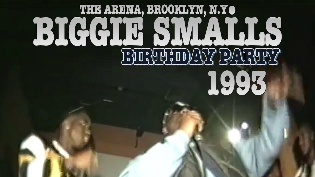 BIGGIE SMALLS | BIRTHDAY PARTY | THE ARENA, BROOKLYN, N.Y. | MAY 21, 1993.