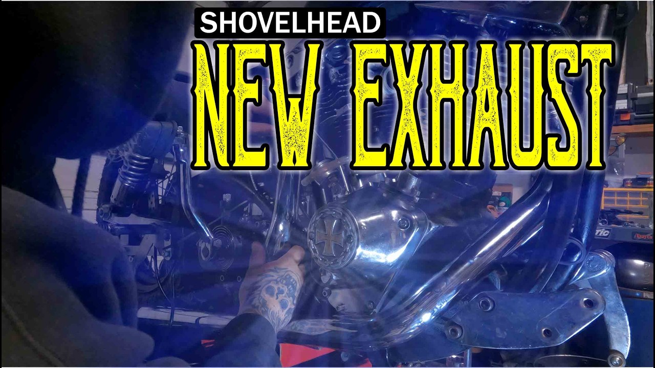 How to Install Gasbox 2-into-1 Exhaust on a Shovelhead.