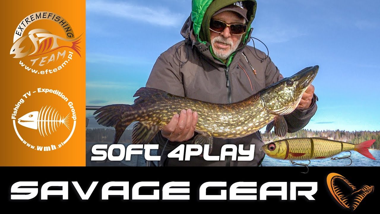Przynęta na szczupaki - Savage Gear Soft 4Play