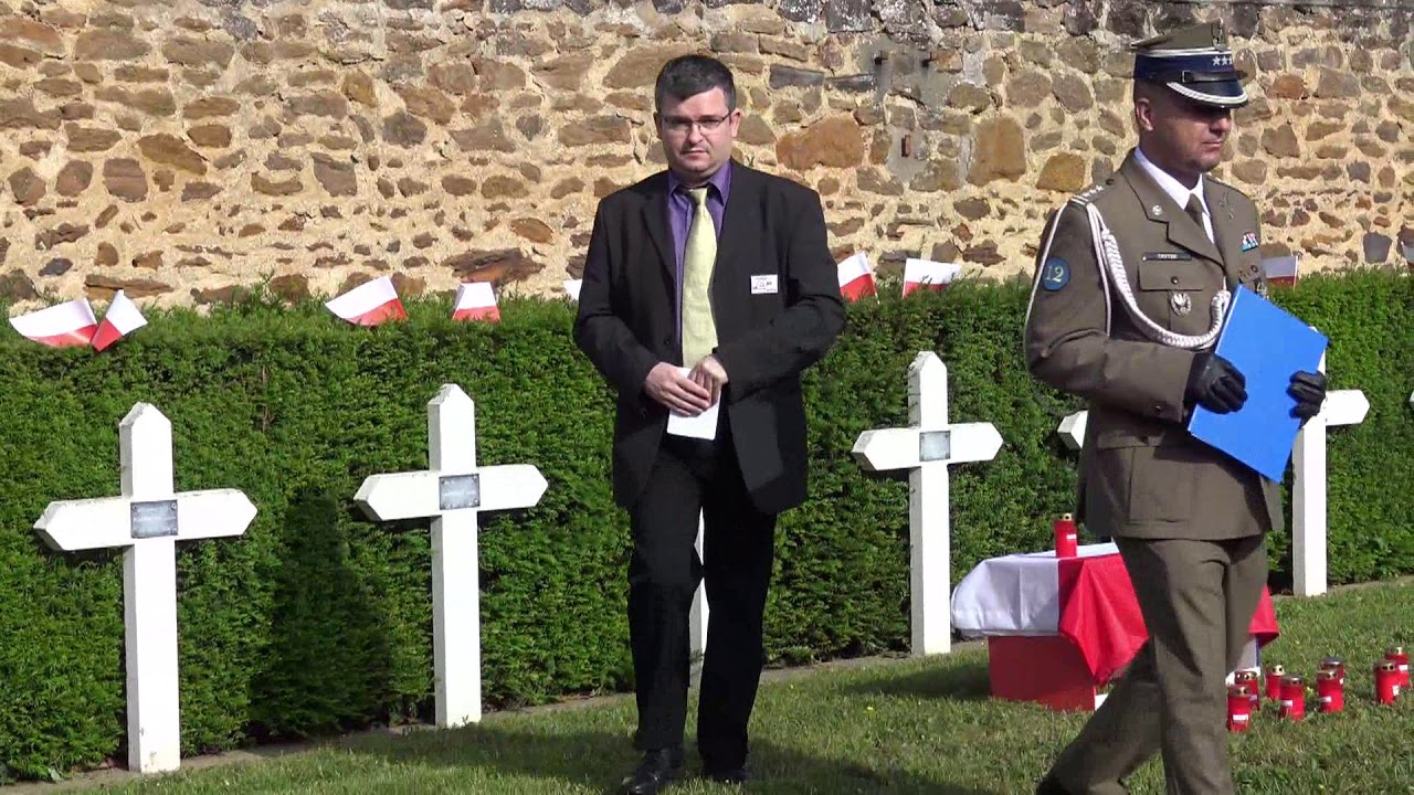 ARMÉE POLONAISE DITE BLEUE DE HALLER CENTENAIRE 14-18 CIMETIERE OUEST LE MANS FRANCE  3.06.2018