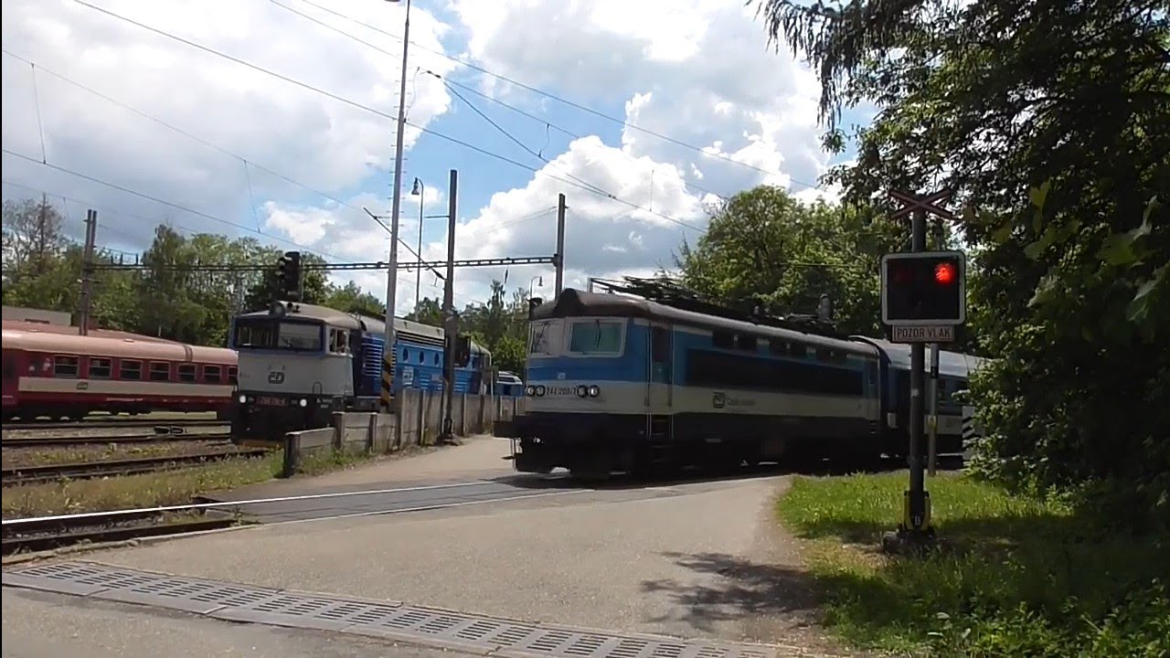 Železniční přejezd (AŽD 97) Jihlava #1 - 1.6.2019