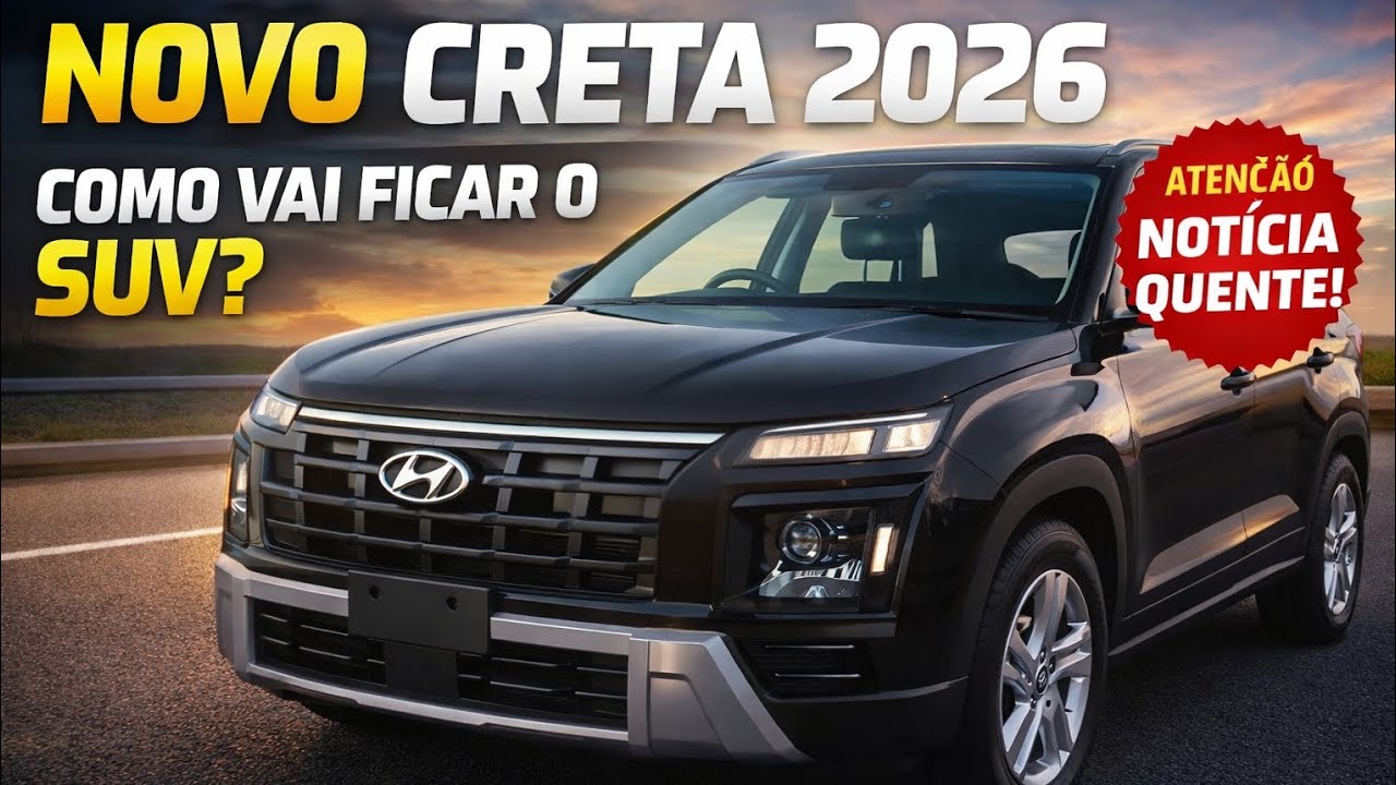 TUDO SOBRE O NOVO CRETA 2026 !!! *o que ninguém te conta* 😳