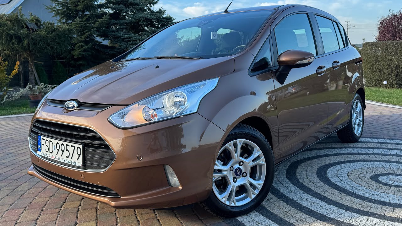 Ford B-Max 2014 Benzyna 1.6 105KM to nie ecoboost
