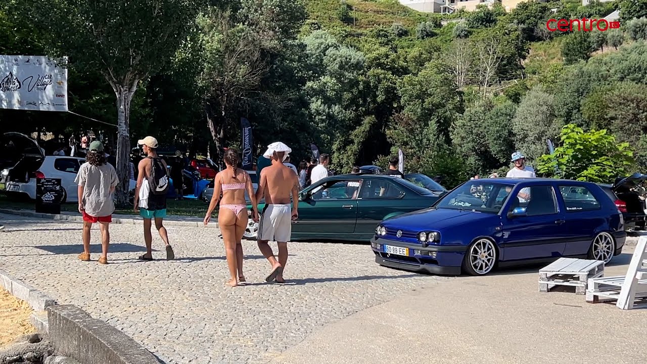 Alva Lowest Car Village 2024 está a decorrer na praia fluvial de em Avô