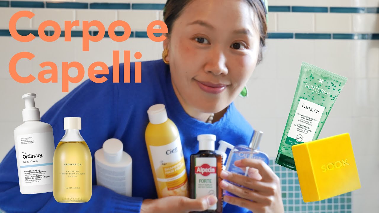 I miei prodotti preferiti per corpo e capelli 👩🏻‍🦱🍂 (anti caduta e dopo piscina 🏊‍♀️ | SOOK 쑥