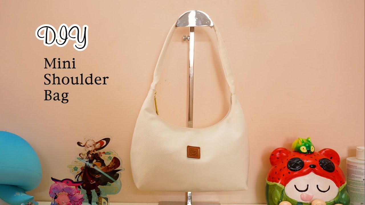 DIY#50| Easy way to sew a min shoulder bag, so fast